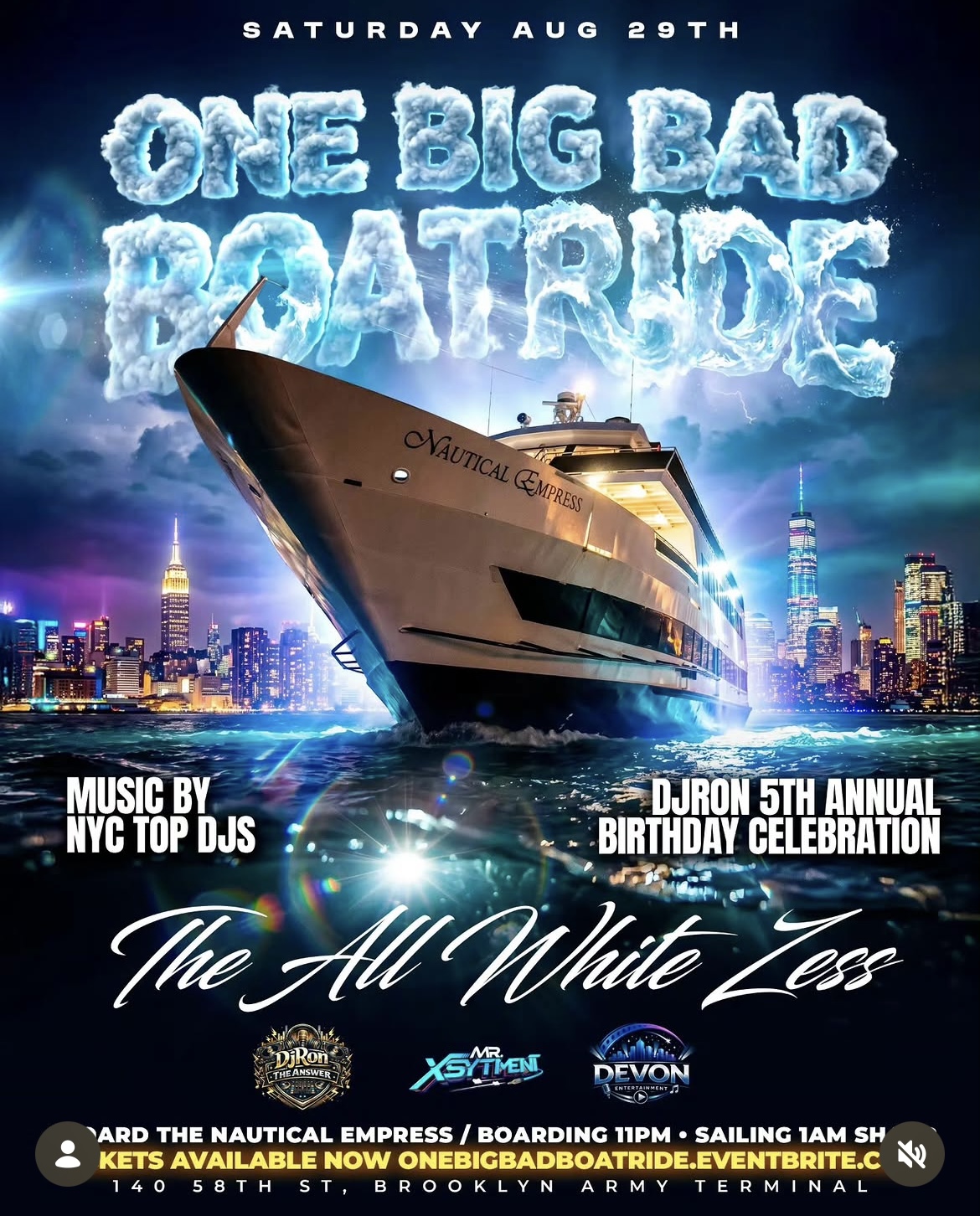 One Big Bad Boatride: The All-White Zess