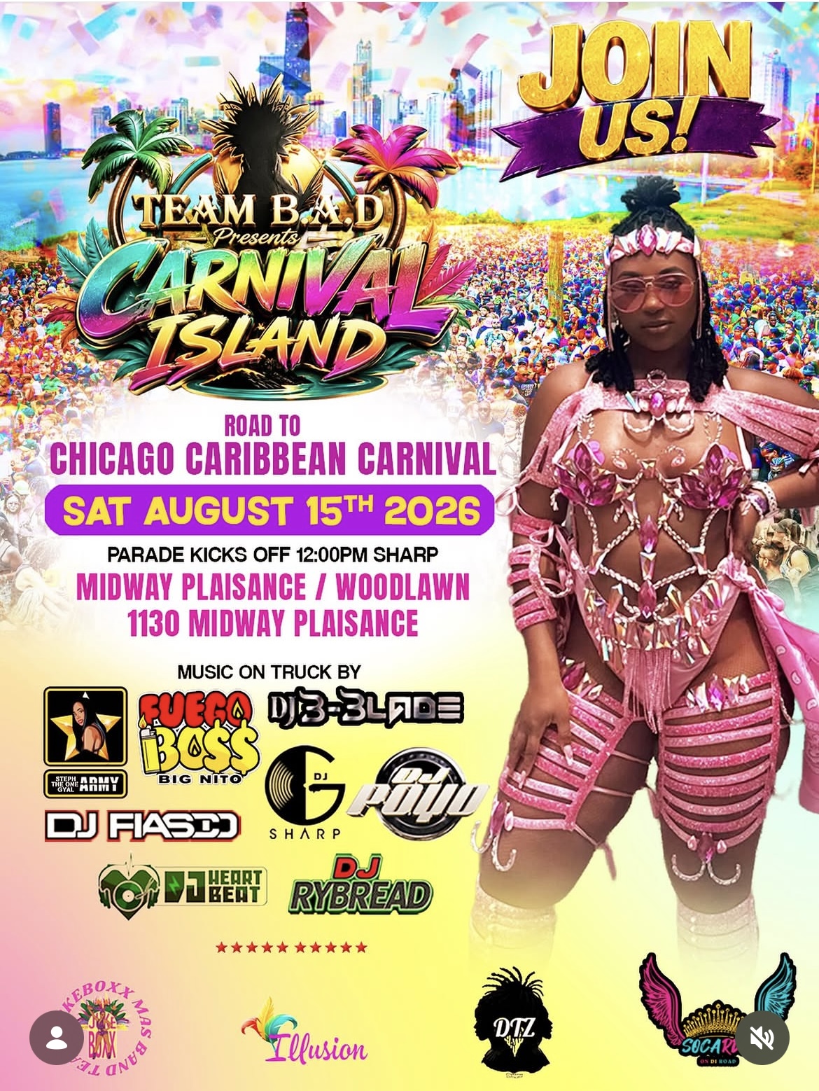 Chicago Caribbean Carnival Parade 2026