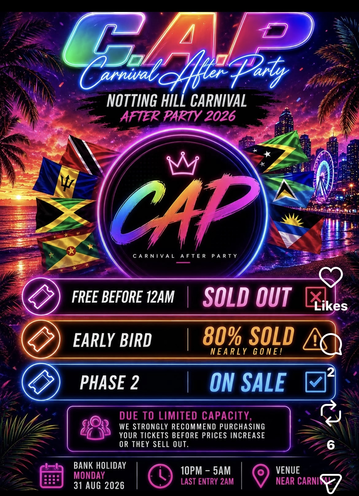 C.A.P. Carnival After Party 2026