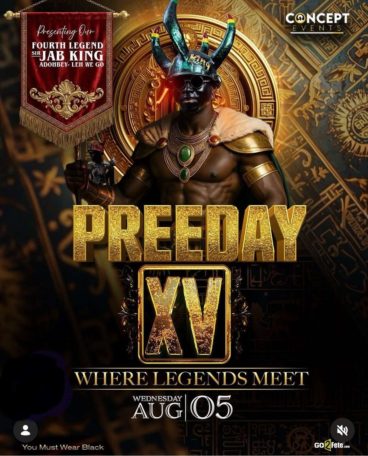 Preeday XV: Where Legends Meet